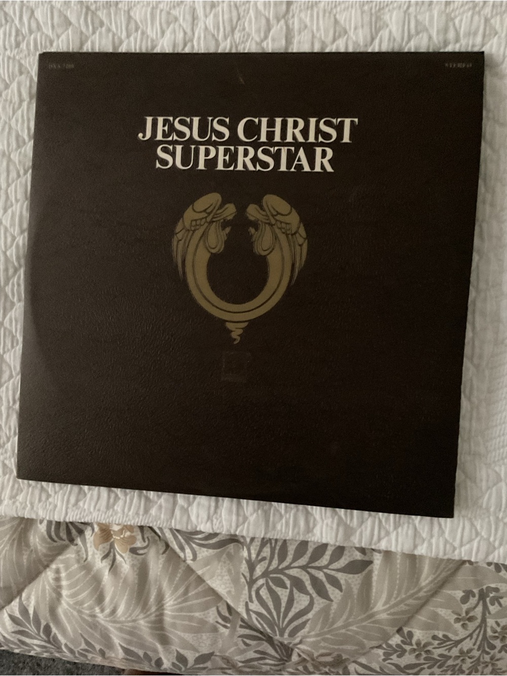 Jesus Christ Superstar Vinyl Album - Black with Gold Design